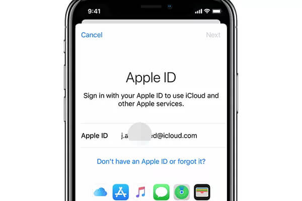 monitorare l'iphone con l'id apple