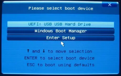 Boot-Gerät auf Asus-Laptop auswählen