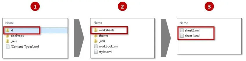 como abrir un archivo excel protegido por contraseña modificando la extensión del archivo