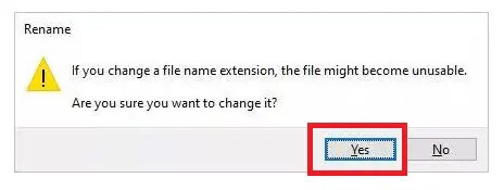 cambiar el nombre del archivo excel para recuperar la contraseña